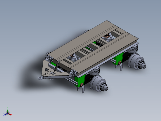 Dolly 2.6M x 2.44M半挂车装载车架