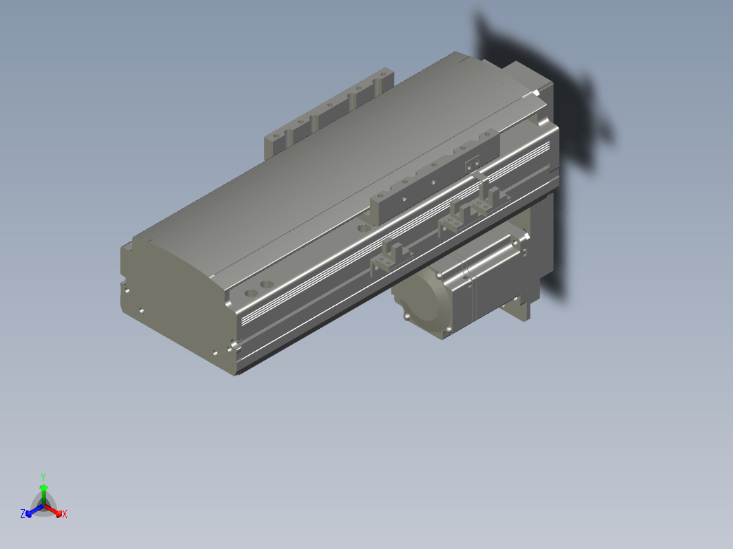 MT120BS-L100 直线模组 滑台 数控平台模型.MT120BS.L10.100.BM.M40B.C4.3D