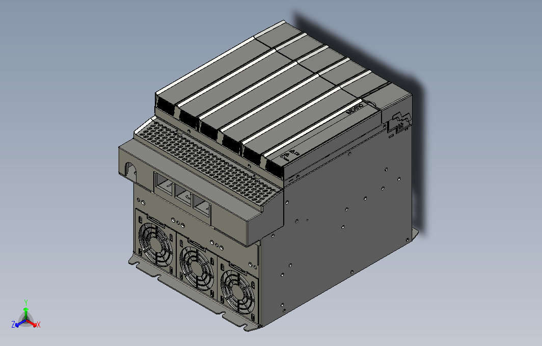 高性能多机传动驱动器STEP_B00(MY-20M4T164ZG020+整机外形图)