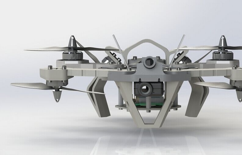 6轴无人机飞行器框架结构