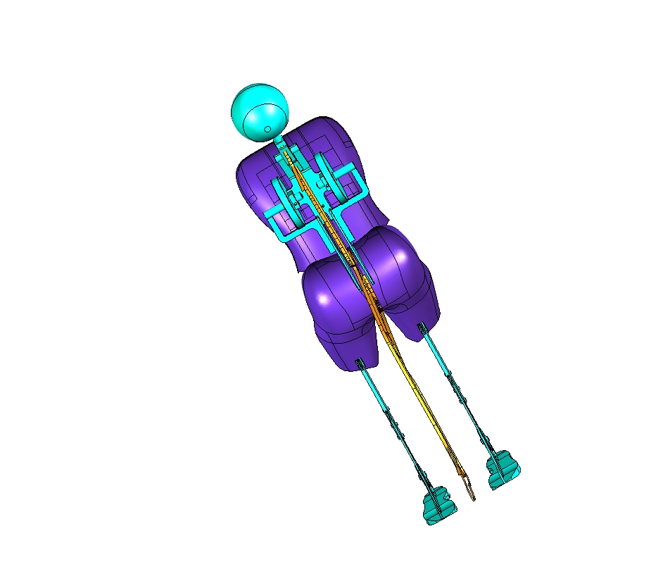 汽车行业 3D假人三维Step无参