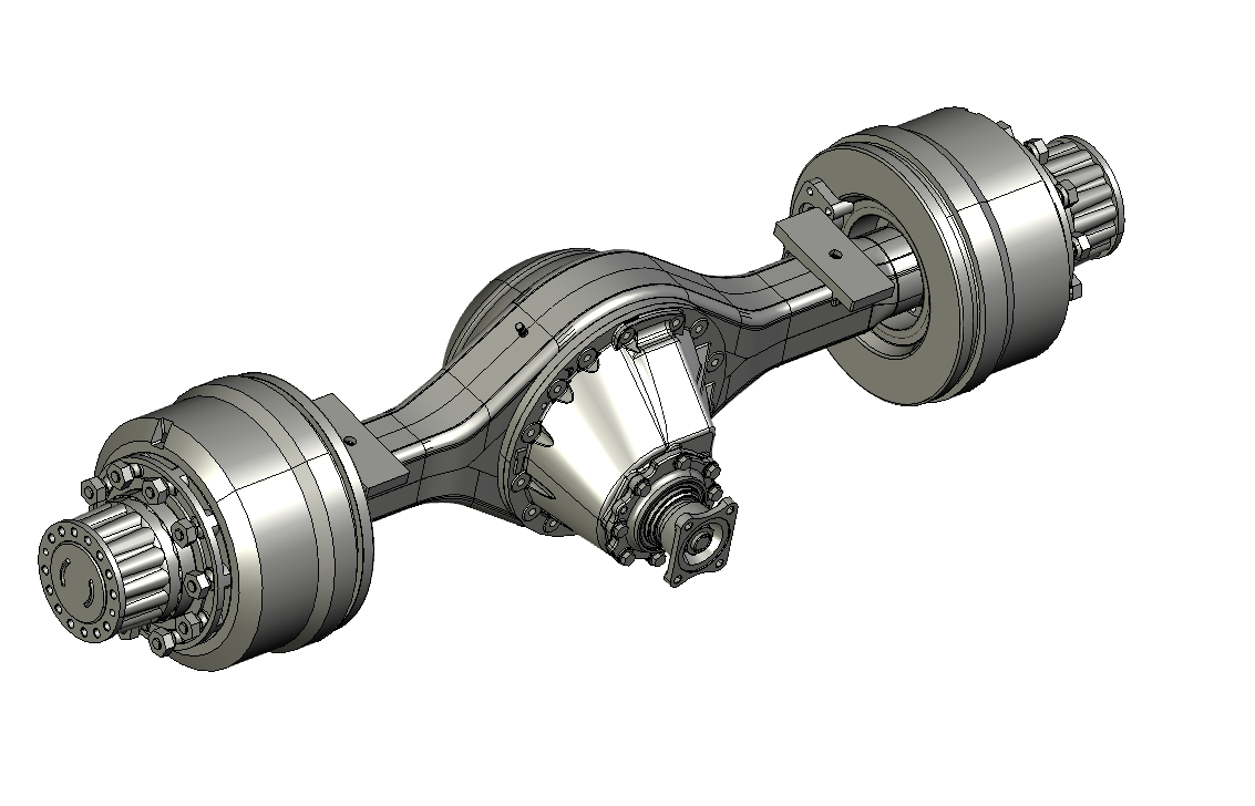 某款重型车驱动桥的设计+CAD+说明书