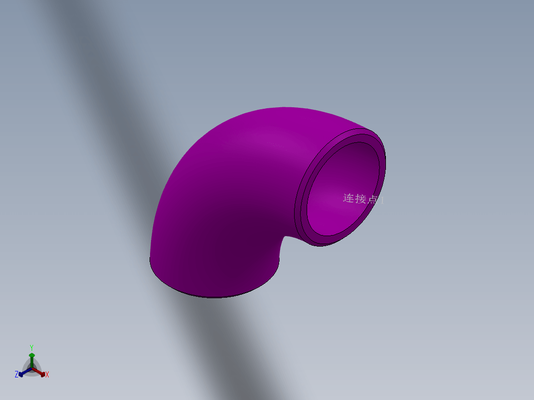 SolidWorks routing GB钢制对焊无缝管件B系列库