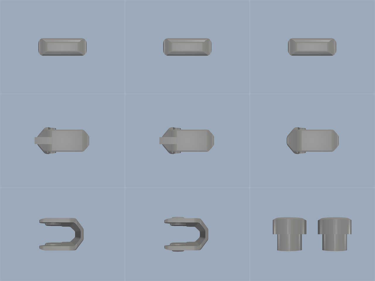 网红玩具萝卜刀3D打印图