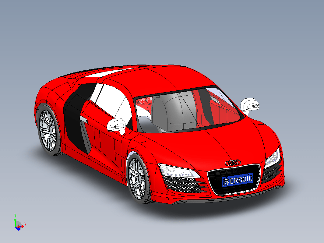 奥迪 R8 2008 V10 version