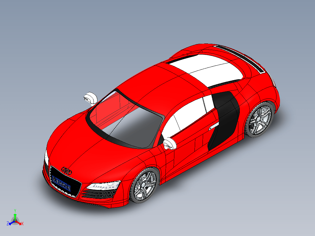 奥迪 R8 2008 V10 version