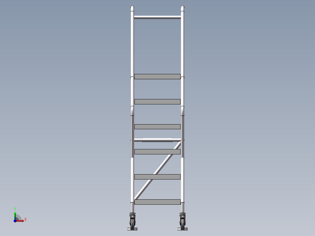 小型梯子移动平台