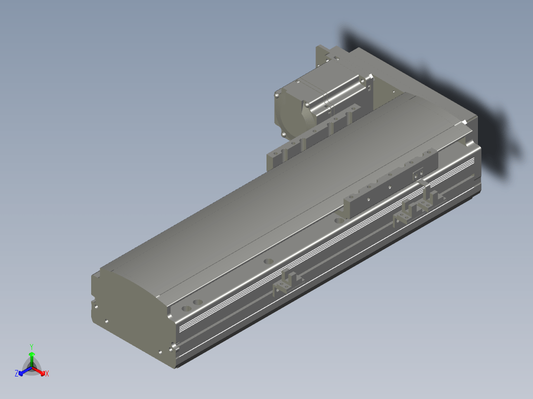 MT120BS-L200 直线模组 滑台模型.MT120BS.L10.200.BL.M40B.C4.3D