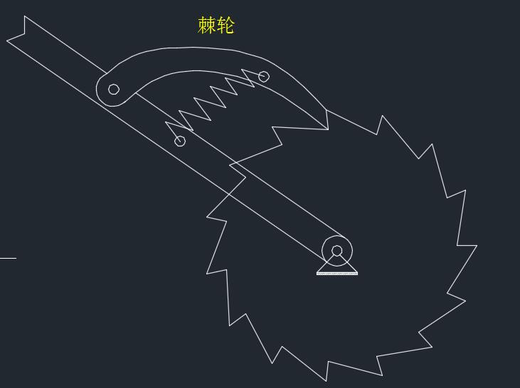 牛头刨床机械原理设计CAD+说明书