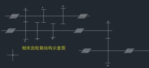 牛头刨床机械原理设计CAD+说明书缩略图
