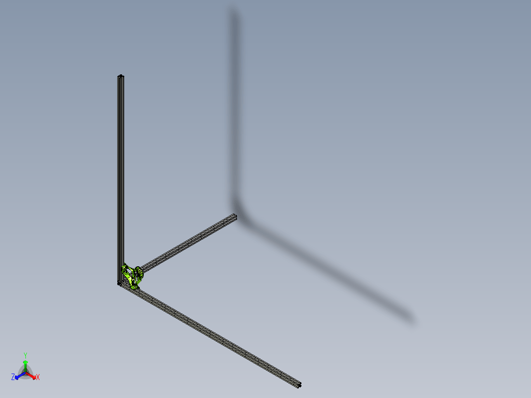 20X20mm挤压导轨衍生式设计角撑