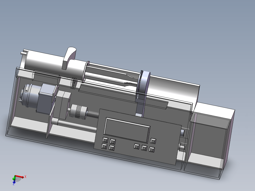 自动定量注射器模型