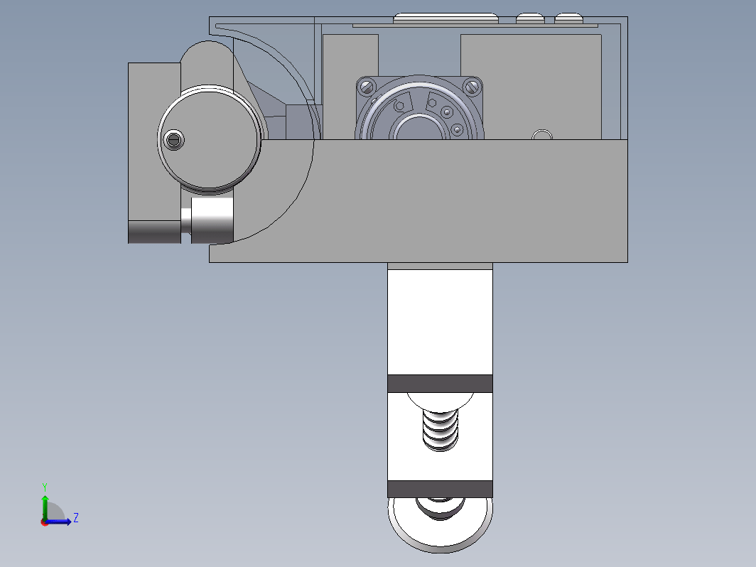 自动定量注射器模型