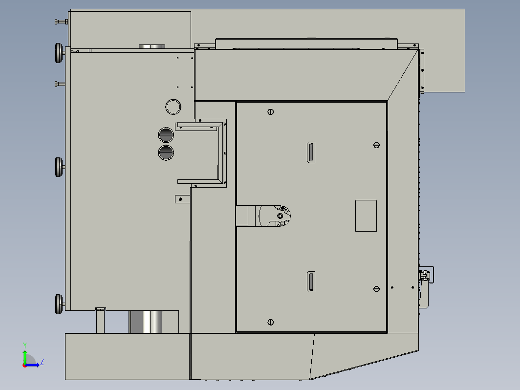 Torno CNC车床模型