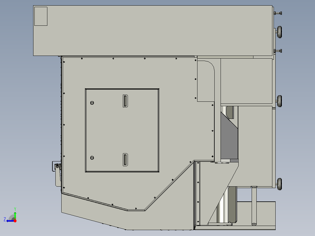 Torno CNC车床模型