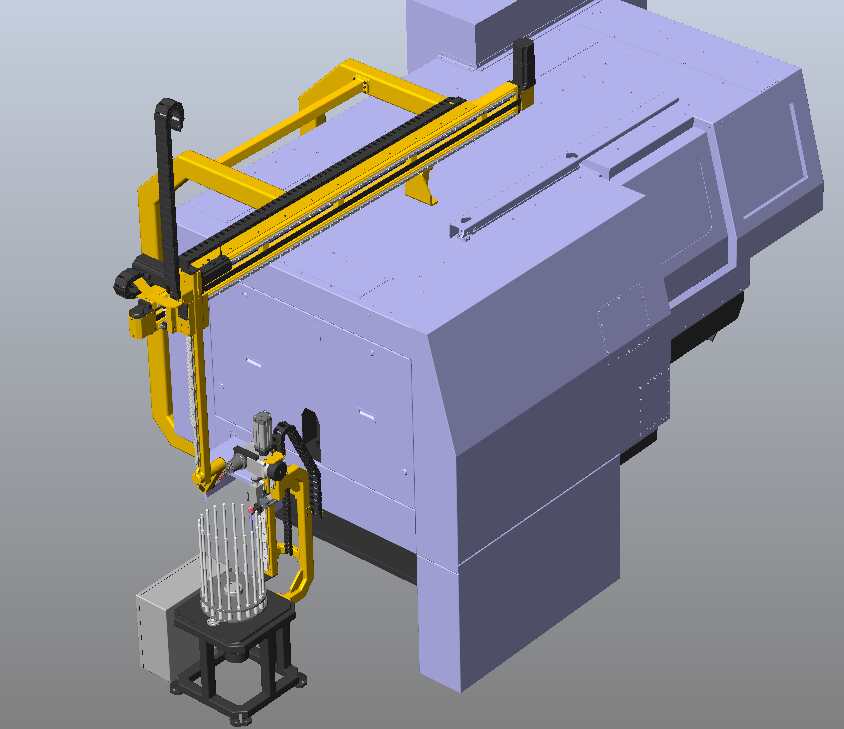 Torno CNC车床模型