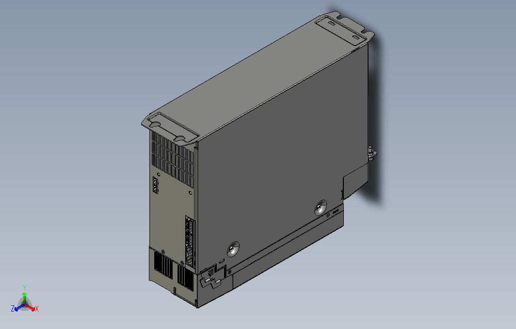 高性能多机传动驱动器STEP_B00(MD810-50M4TD7.5G211+整机外形图)