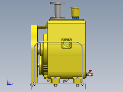2 级真空泵 (1-HP)设备--stp缩略图
