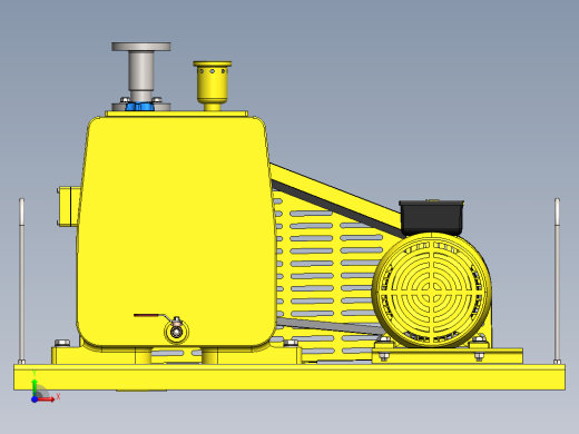 2 级真空泵 (1-HP)设备--stp缩略图
