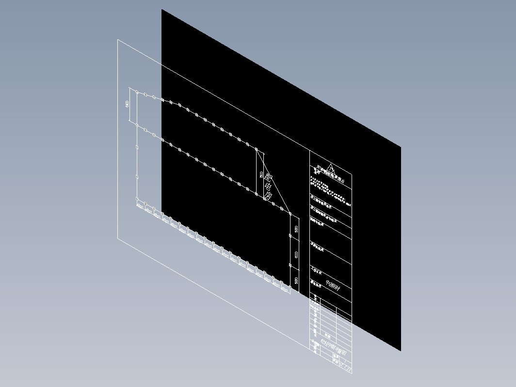 中源石材厂房钢结构CAD