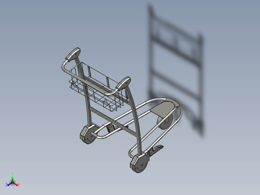 行李手推车 Bag trolley