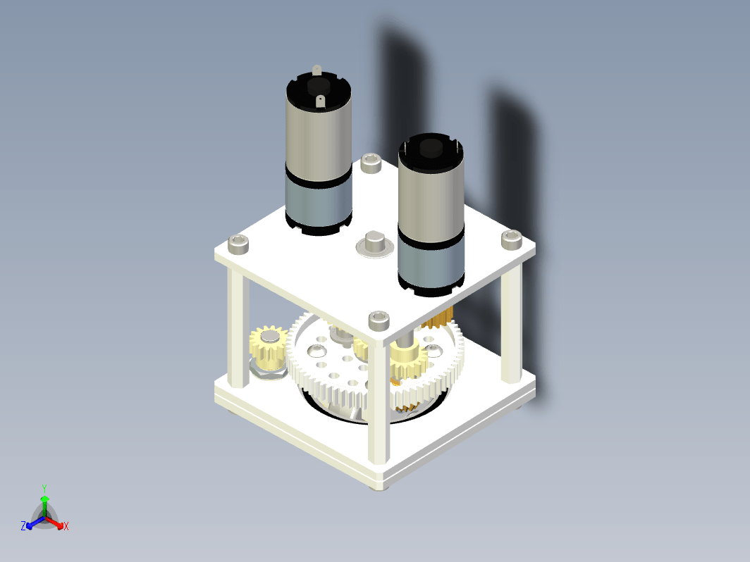 差速器 differential-swerve-module-prototype-full-assembly STP