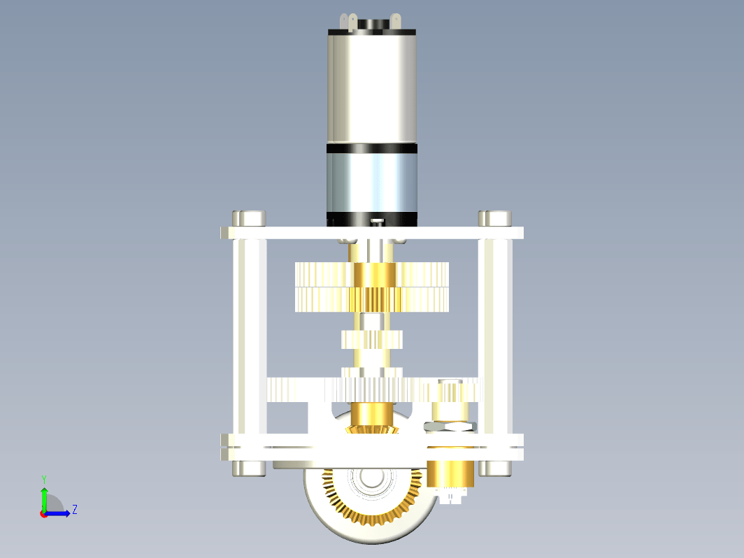 差速器 differential-swerve-module-prototype-full-assembly STP