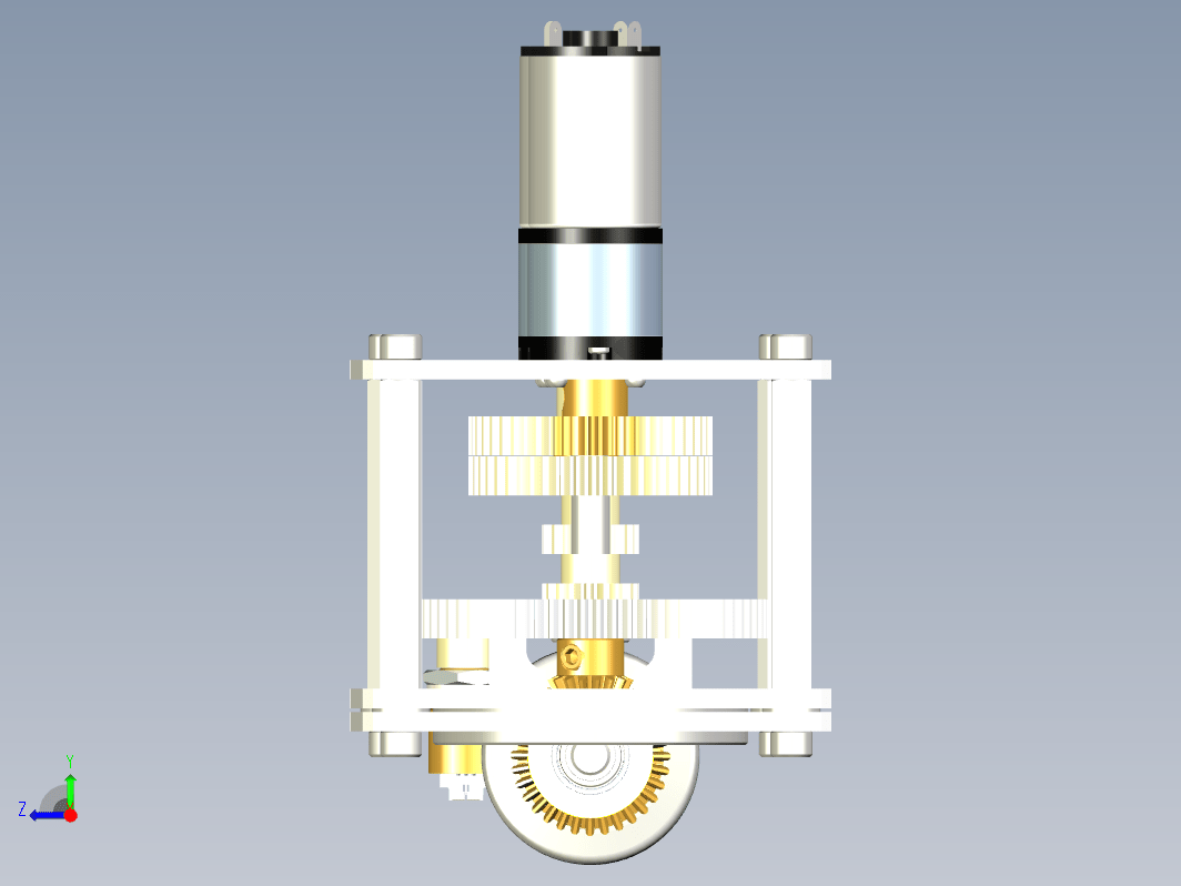 差速器 differential-swerve-module-prototype-full-assembly STP