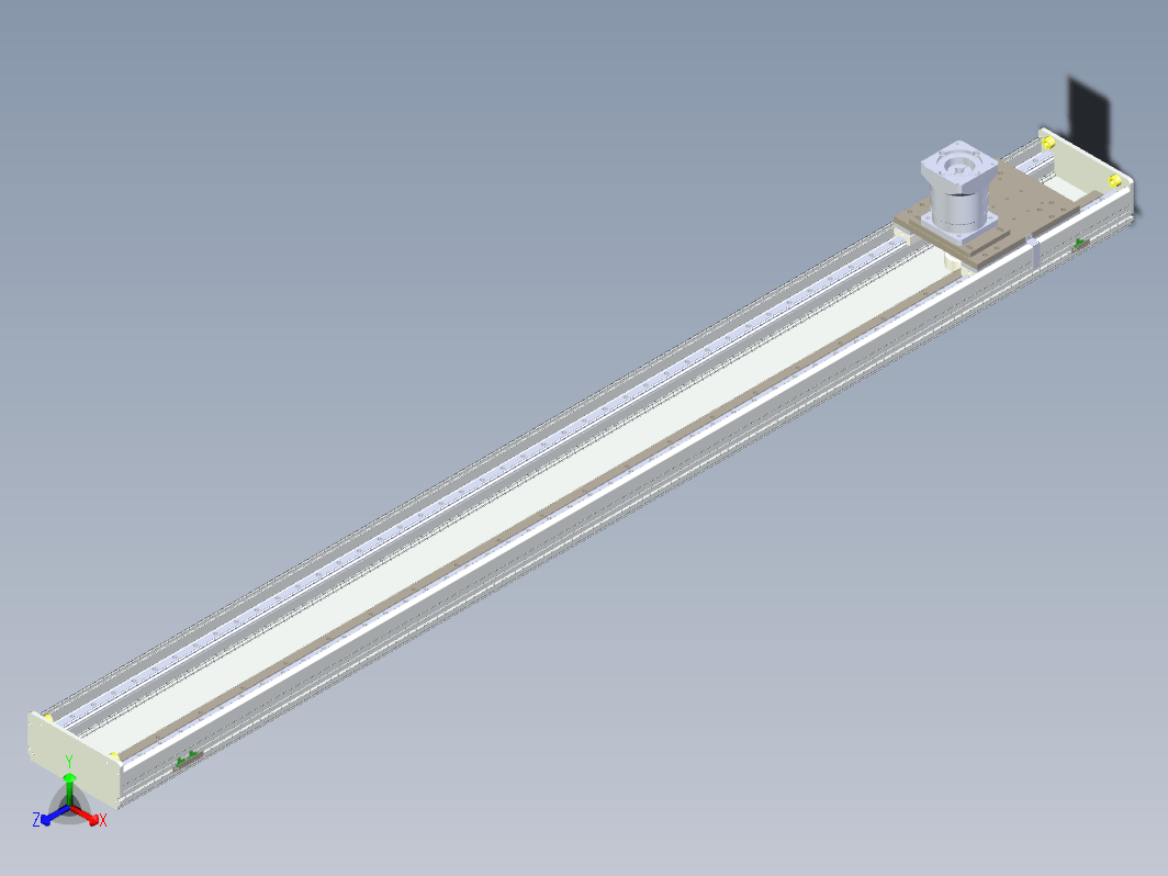 RDM270-2600齿轮齿条模组 负载400kg 大负载模组 RDM270齿轮齿条模组