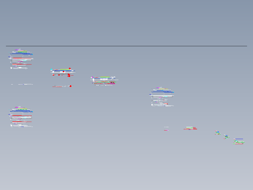 大型深基坑开挖施工现场平面布置图(CAD，6张图纸)