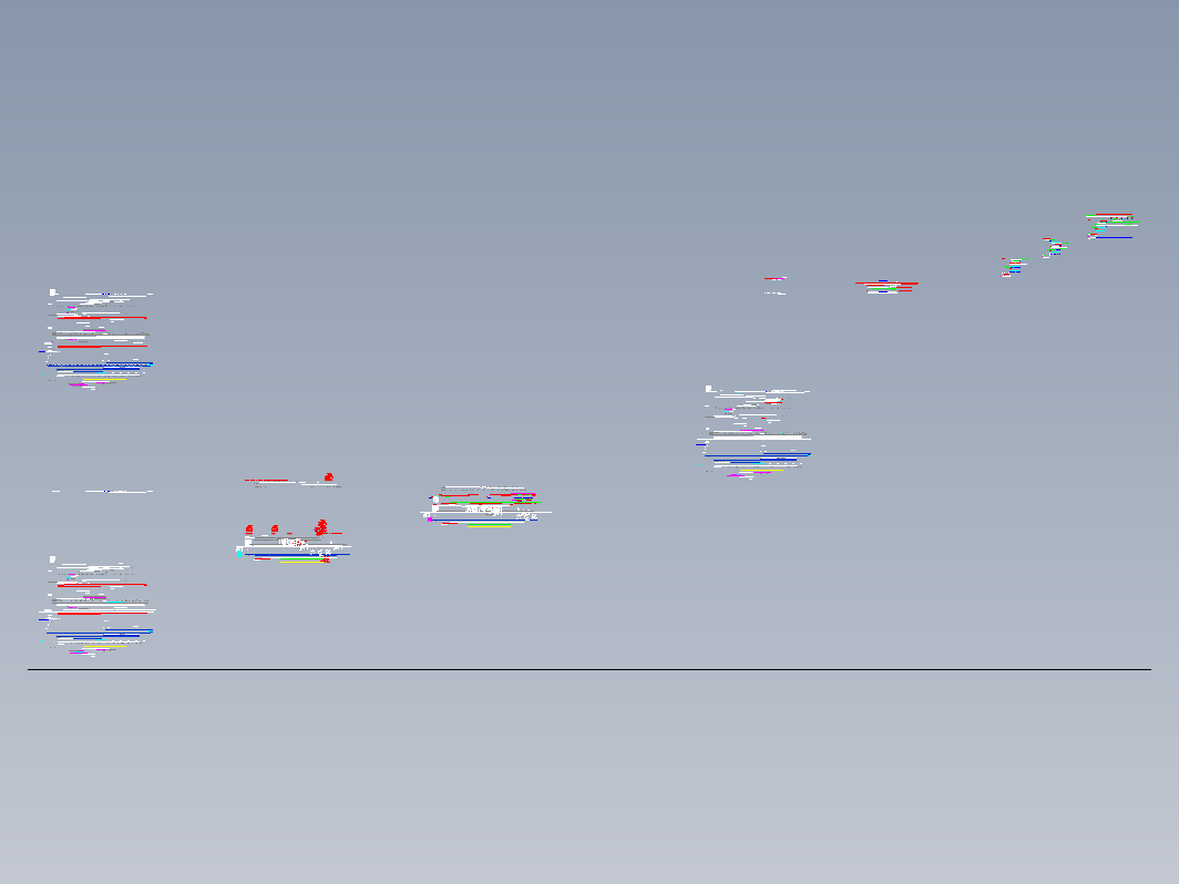 大型深基坑开挖施工现场平面布置图(CAD，6张图纸)