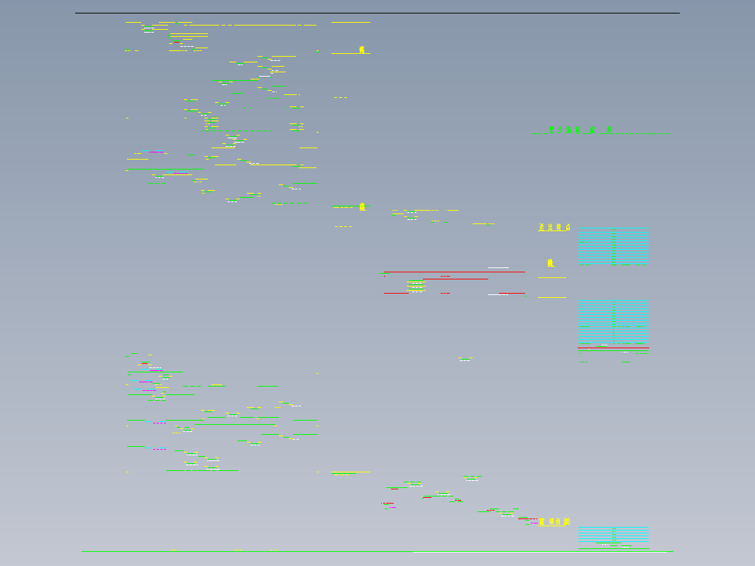 GGD3一、二次电路图及设备表(58张)