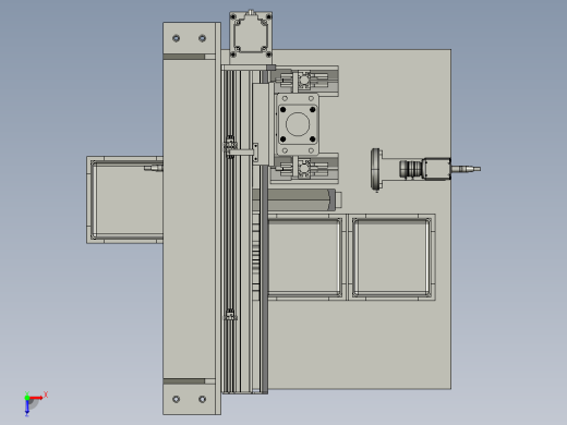 视觉检测工作站3D模型缩略图