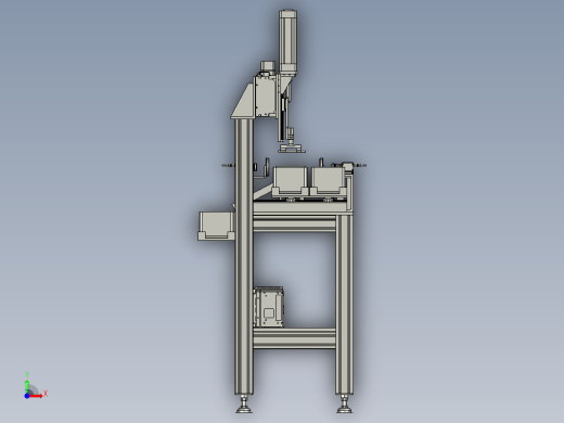 视觉检测工作站3D模型缩略图