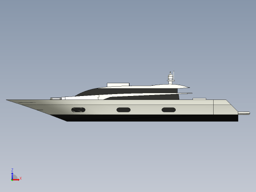 简易游艇 Sunseeker Type Yacht缩略图