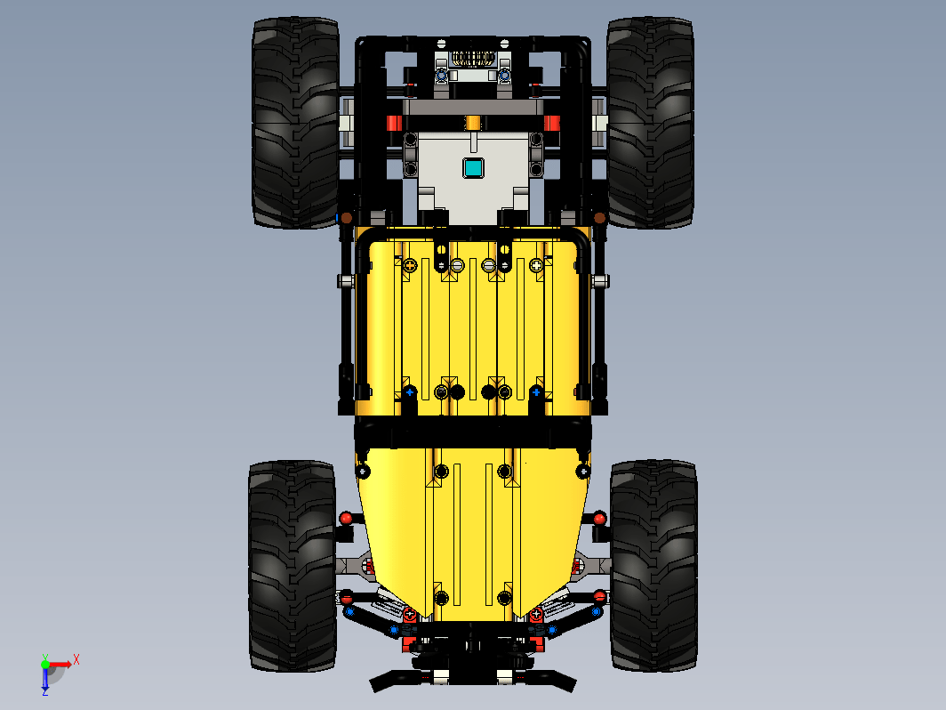 42099越野遥控四驱车拼装模型