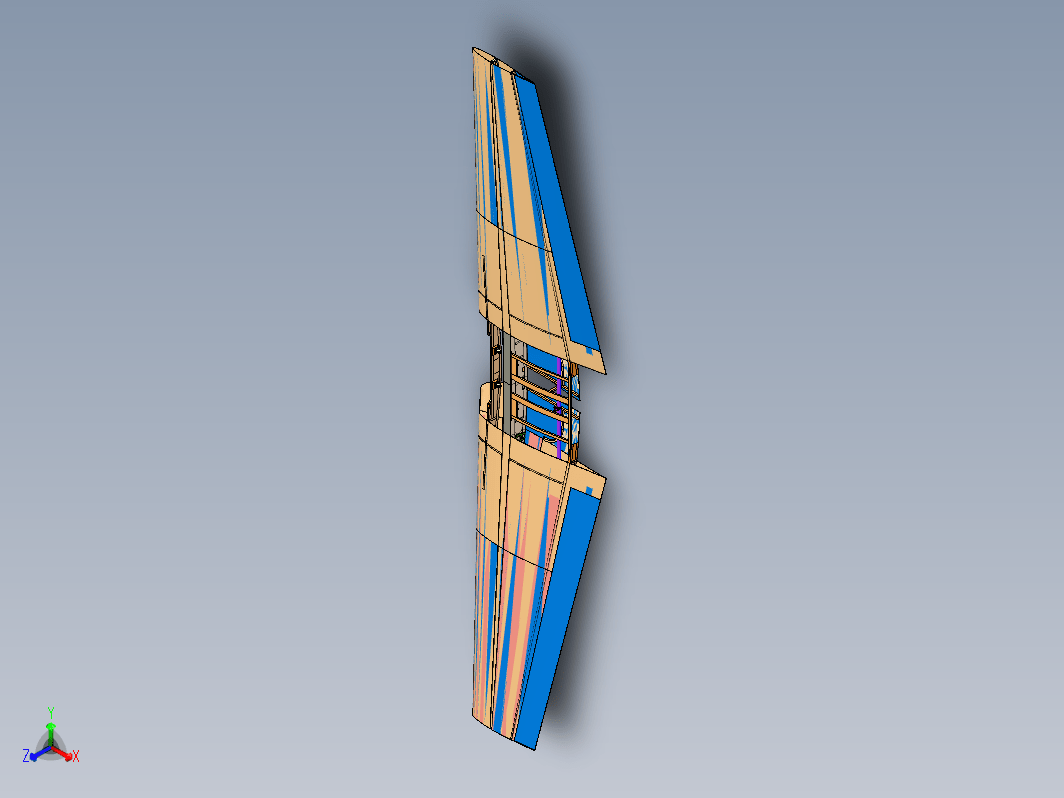falco f8机翼结构