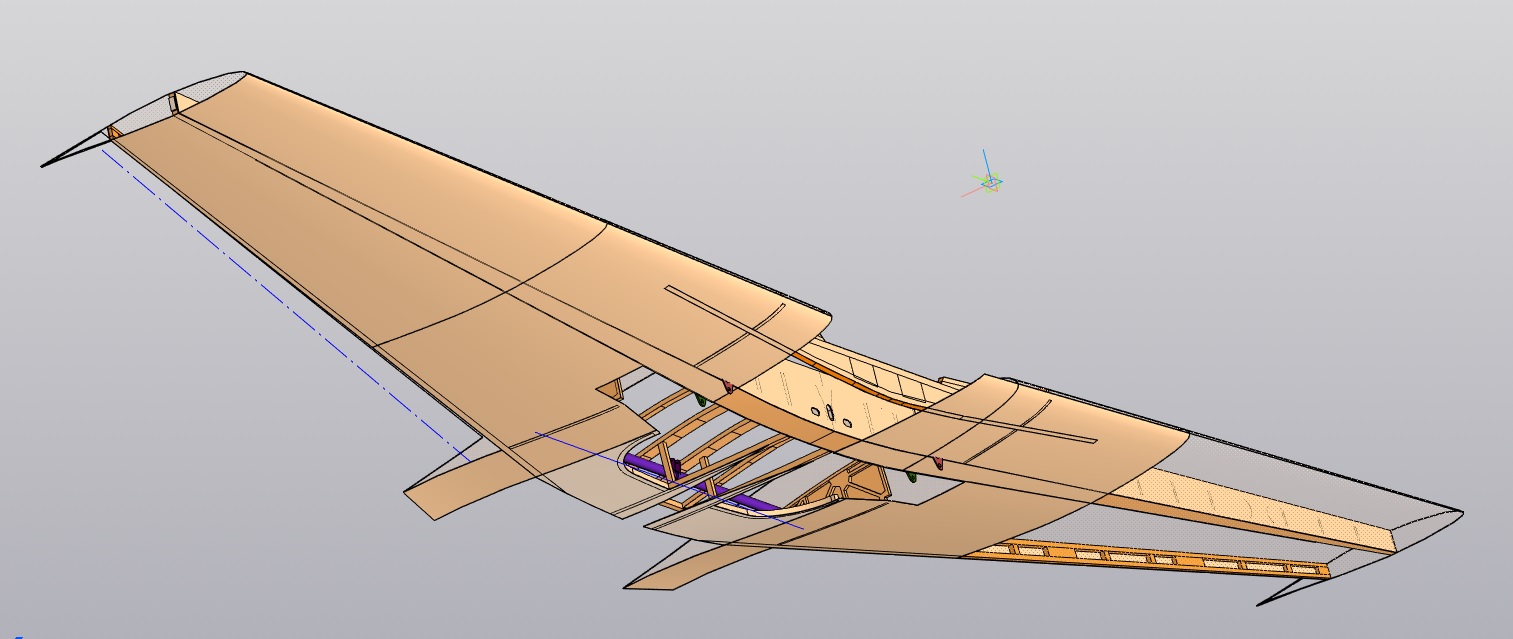 falco f8机翼结构