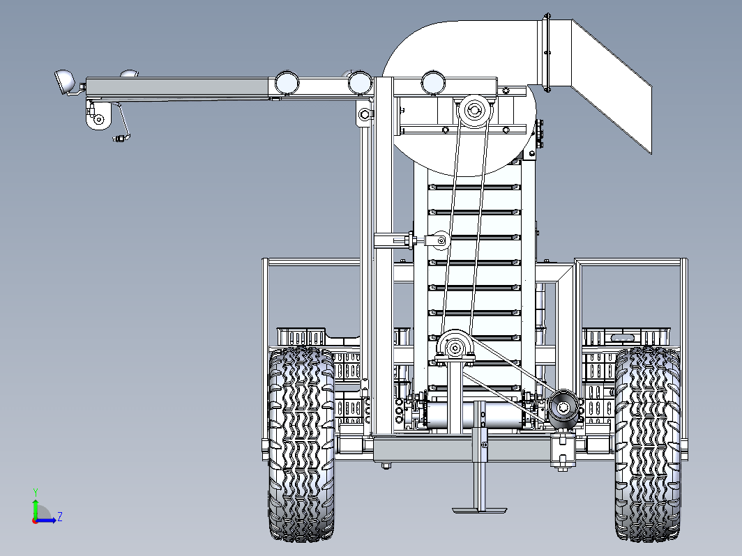 水果收获机 