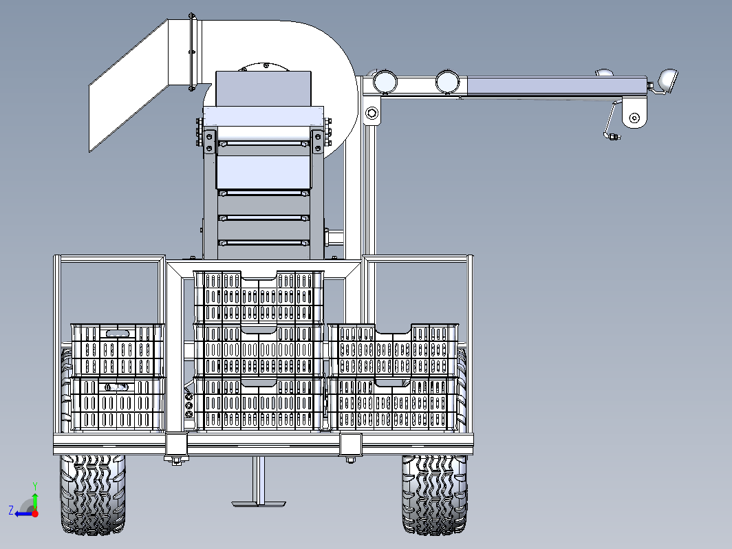 水果收获机 