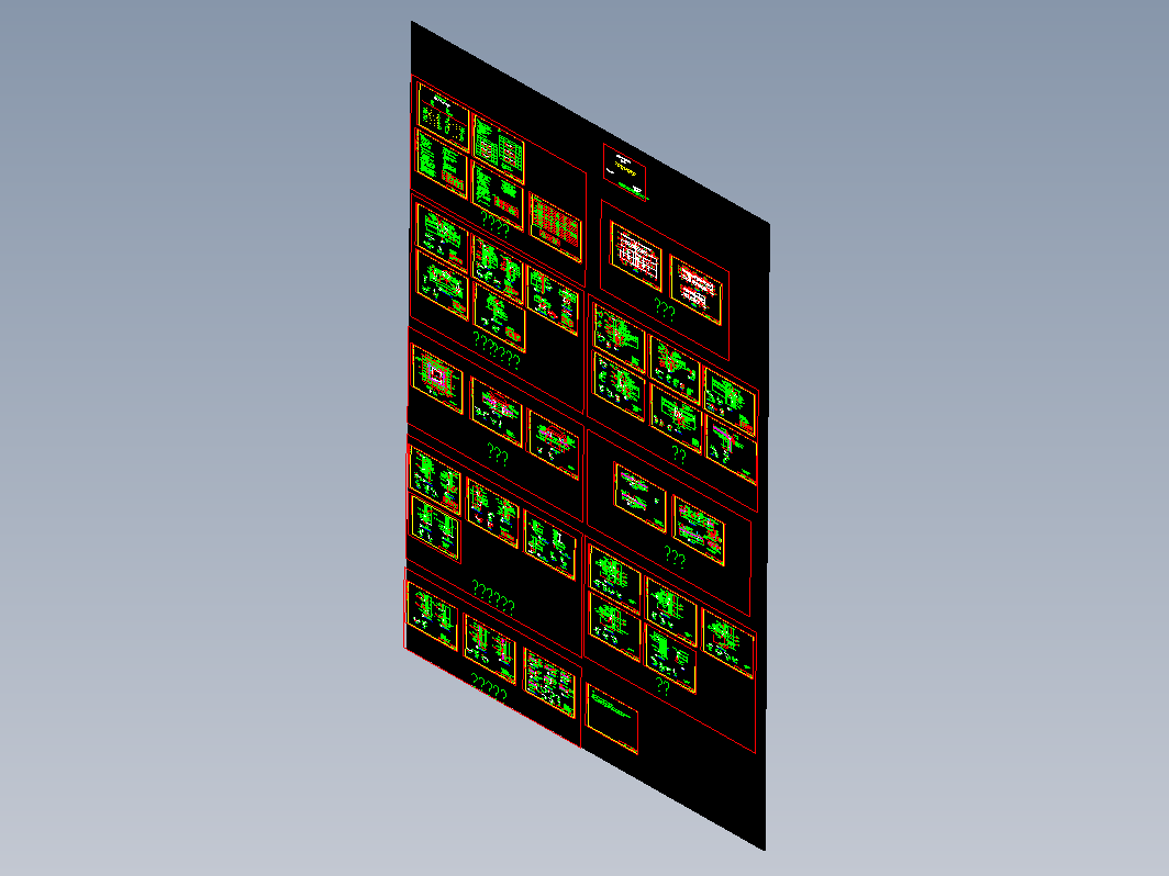 轻型金属压型钢板建筑构造节点图(CAD版本)