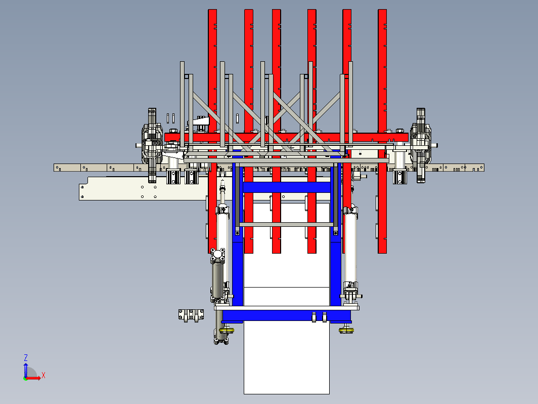 折弯机结构 bending-machine