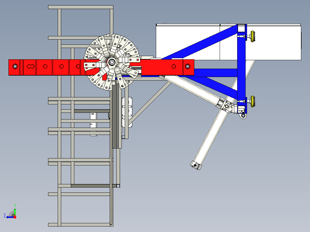 折弯机结构 bending-machine