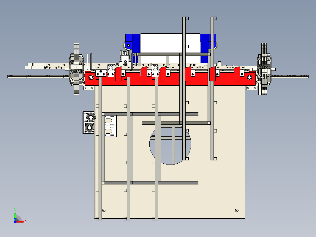 折弯机结构 bending-machine