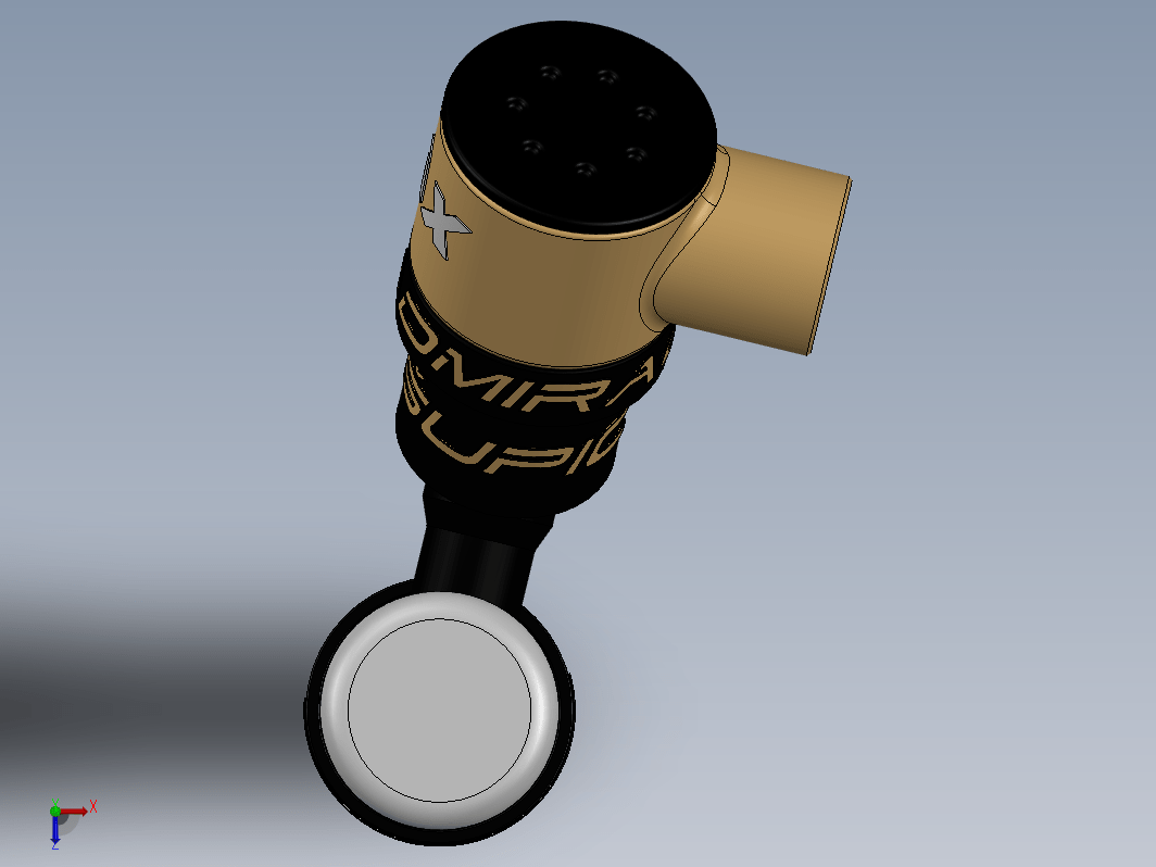 Pinki Direct注射器模型3D图纸 Solidworks设计 附STEP IGS