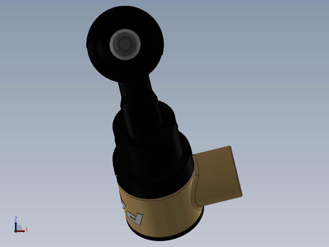 Pinki Direct注射器模型3D图纸 Solidworks设计 附STEP IGS