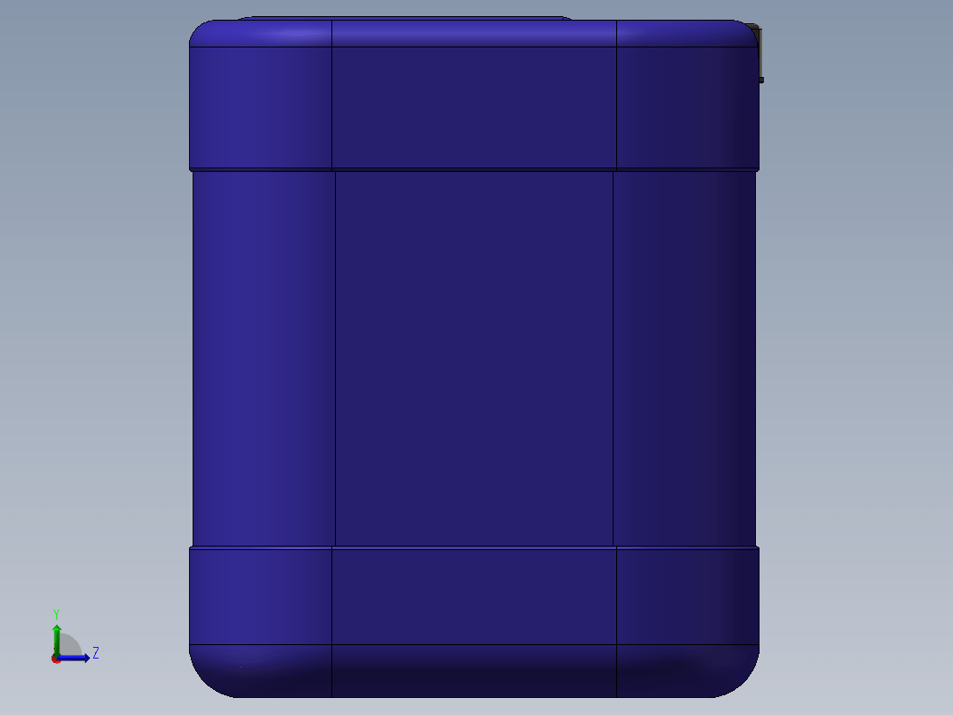 30L料桶三维SW2012带参