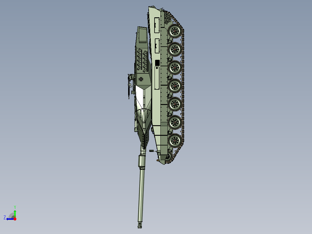 Leopard豹2型坦克