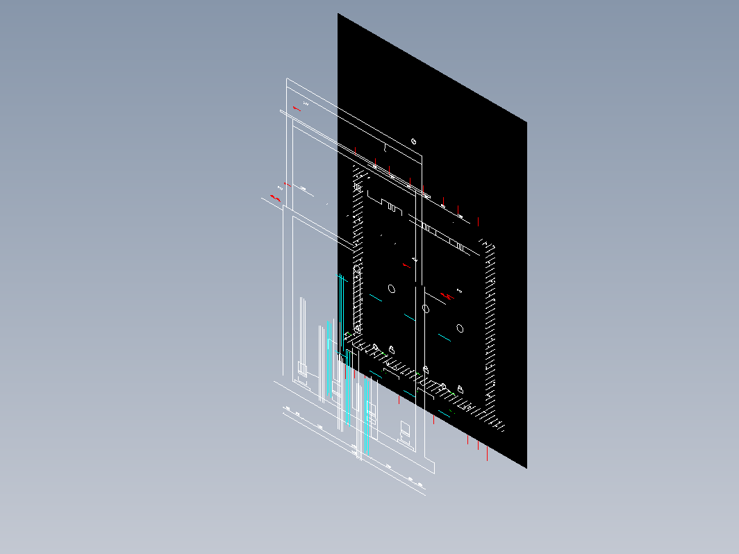 污水处理--粗隔栅-图纸-3-未命名-楼层平面-标高2