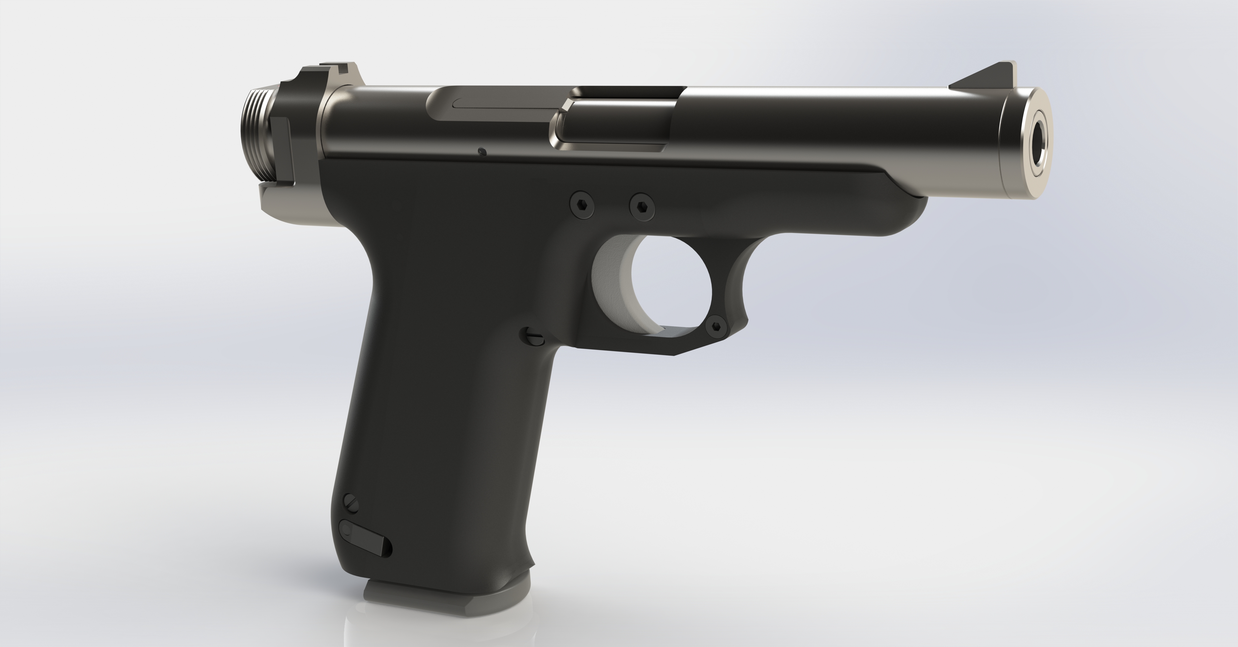 南非马斯格雷夫手枪玩具模型